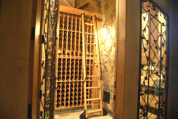 Traditional Alder Wine Cellar